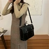 Retro Korean Style Women Backpack Students ShoulderBags Briefcase Bookbag Travel Messenger Bags 3