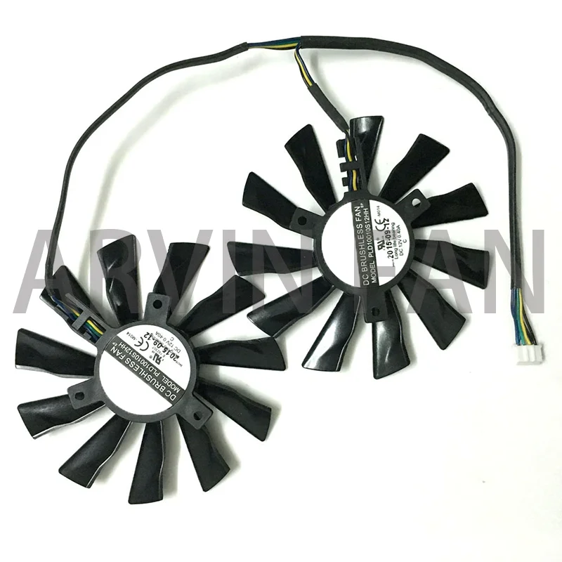 1Set Pld10010B/S12Hh Gpu Cooler Ventola Della Scheda Grafica Per R9 290X/280X/270X/260X Gtx 750 760 770 780 Sostituire