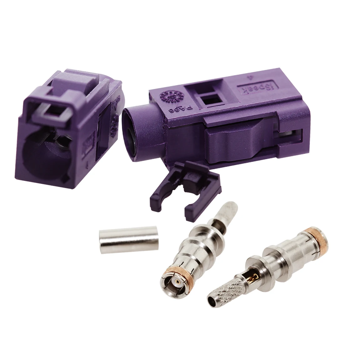1pc Fakra Female Jack A/B/C/D/E/F/G/H/I/K/M/Z RF 동축 커넥터 RG316/RG174 피그테일 케이블용 납땜 와이어 도매