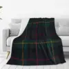 Farquharson Scottish Tartan Blanket Flannel Lightweight Throw Blankets Sofa Throw Blanket For Couch Travel Throws Bedspread 2