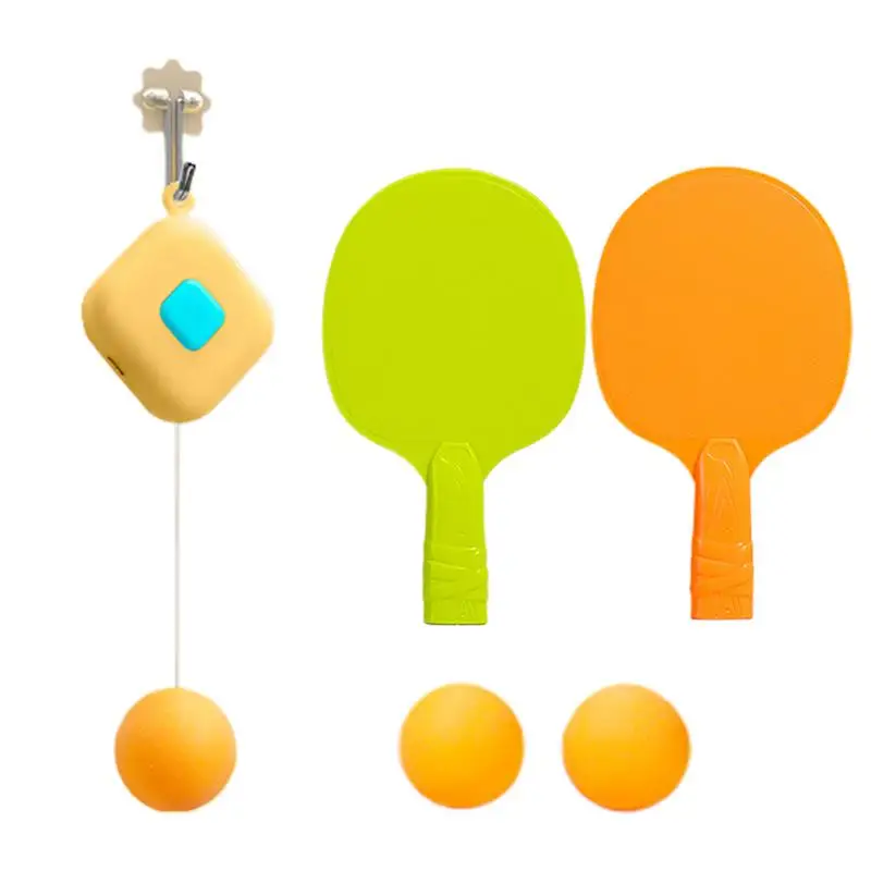 Table Tennis Trainer Kit Suspension Indoor Table Tennis Practice Trainer Exerciser Square For
