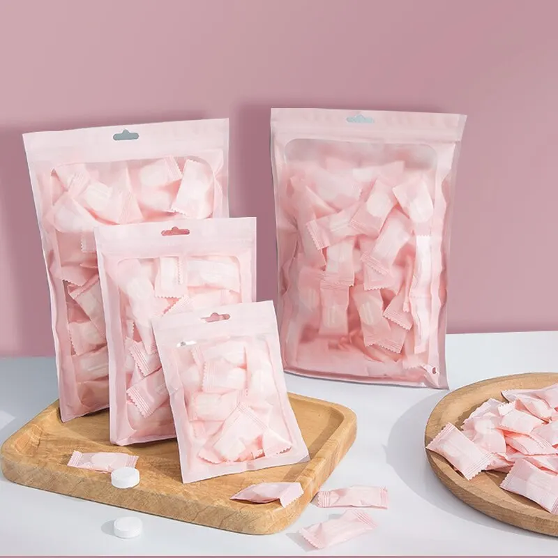 

Tissues Wipes Disposable Towel 50pcs Compressed Portable Travel Non Woven Towel Outdoor Wipes Face Wash Wipes