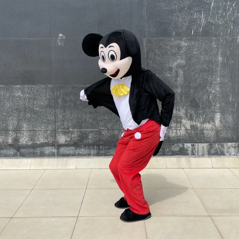 Ropa de mascota de Mickey Minnie Mouse de Disney, personajes de dibujos animados clásicos, publicidad, evento, fiesta, cosplay, disfraz de adulto para actuación