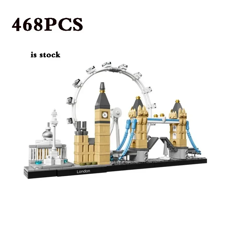 City Landmark London 21034 Skyline Model Building Toy Building Blocks Street View Toy Giocattolo Per Bambini Regalo Di Compleanno Regalo Di Natale Fai