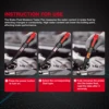 Brake Fluid Tester Auto Car Brake Liquid Digital Tester with Sound Light Alarm For DOT3/DOT4/DOT5.1 Brake Oil Quality Check Pen 4