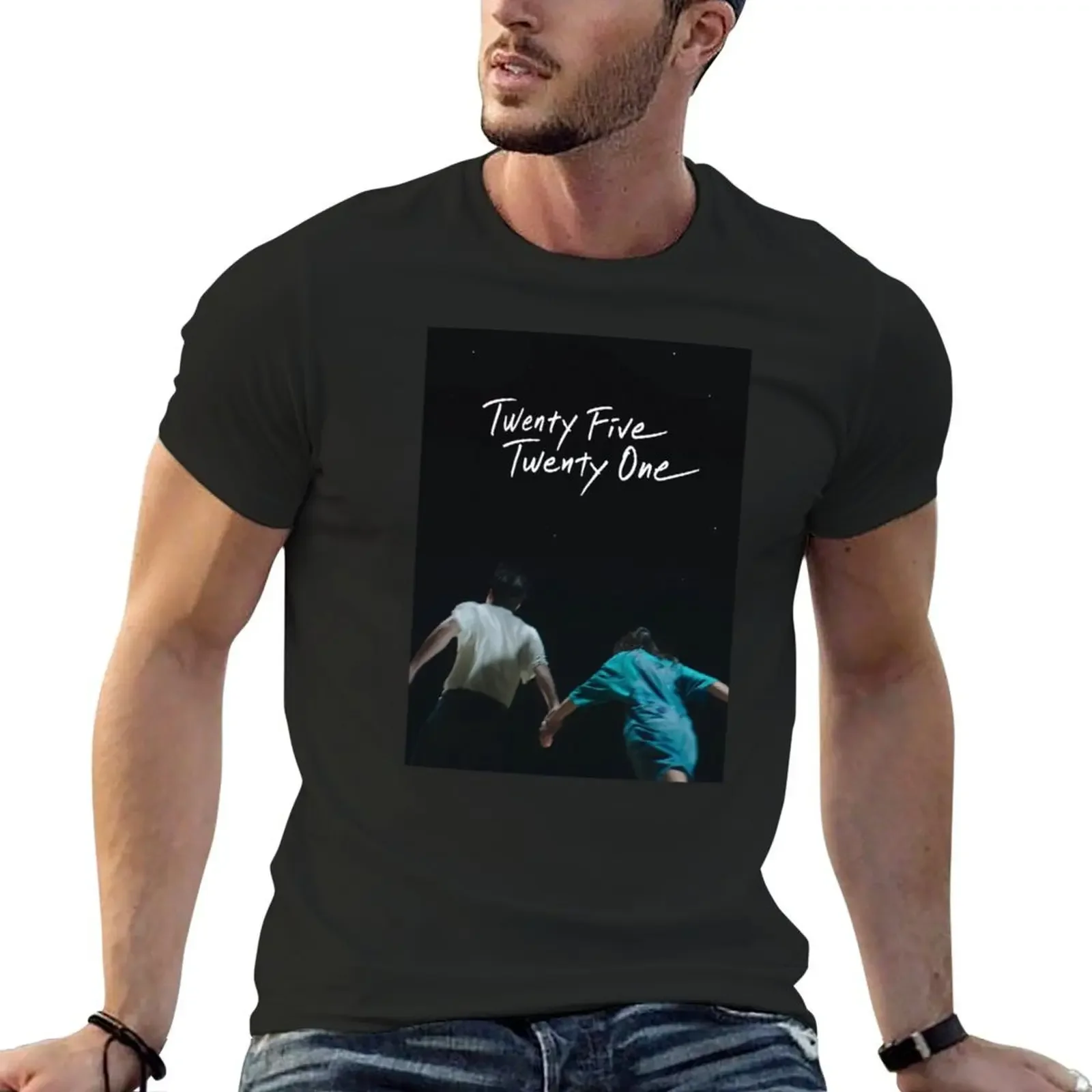 

25 21 Art T-shirt plus sizes plain quick drying mens graphic t-shirts funny
