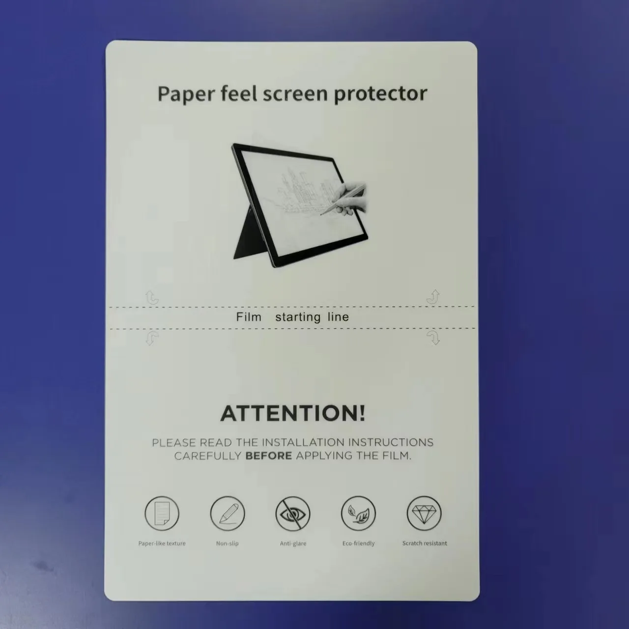 Vormir-comprimidos de Papel Protetor de Tela para Ipad Pro Hydorgel Filmes Máquina de Corte Pintura 200*300 mm 20 Pcs - Imagem 4