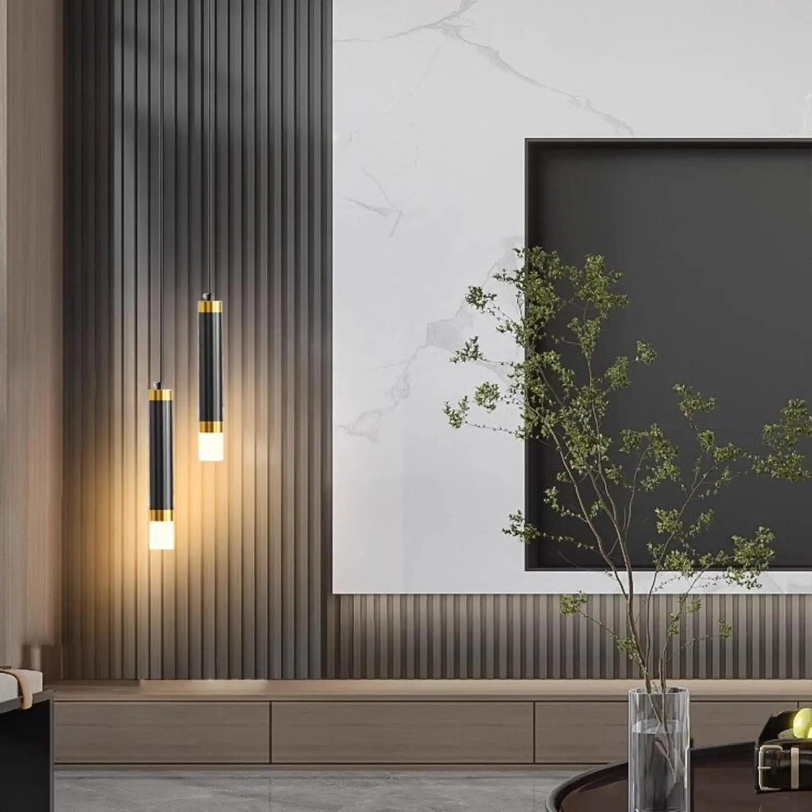 Miram Lámpara Colgante LED Con Batería Recargable, Atenuable