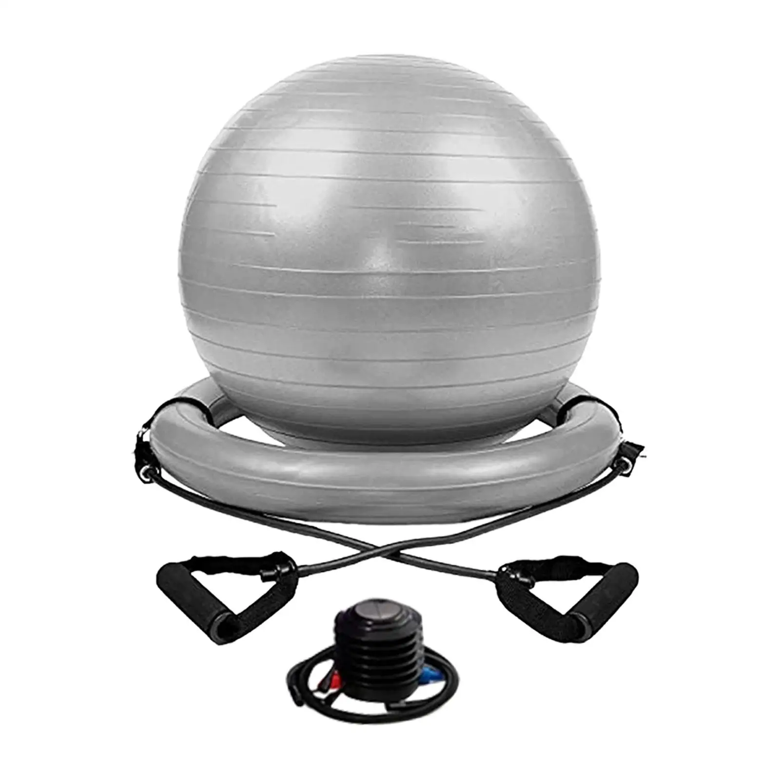 Yoga Ball Chair Kit PVC Fitness Ball for Yoga Enthusiast Practical Indoor