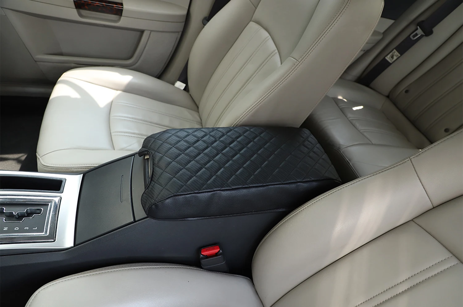 Tapis De Sol Voiture En Cuir Pour Chrysler 300C 2005-2008 - Kit Complet Avant/arrière Gris - Imperméable, Antidérapant, Facile à Nettoyer