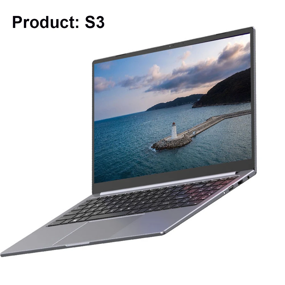 S3 Laptop 15.6 Inch Intel Core i9-12900H/i7-8750H Computer 2*DDR4 2*M.2 64GB 2TB SSD Windows 11 Fingerprint Unlock 60Hz Laptops 1