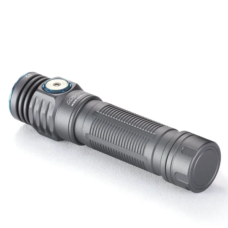 SKILHUNT M300 V2 3000 Lumens Powerful Magnetic Rechargeable LED Flashlight,  Light for EDC, Outdoor, Rescue, Searching, Hiking and Emergency (XHP50.2  繝ｩ繧､繝医�√Λ繝ｳ繧ｿ繝ｳ