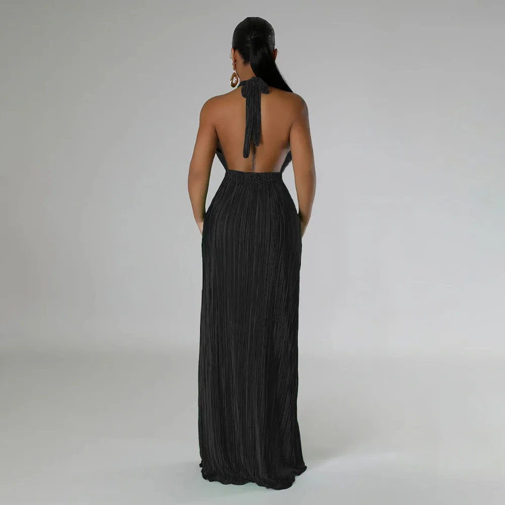 strapless open back dress Sexy Strap Mini Dress 2024 New Summer Women Bodycon Club Party Dresses Female Camisole Solid Black White Sheath Sundress 56603 / XXS main image 1