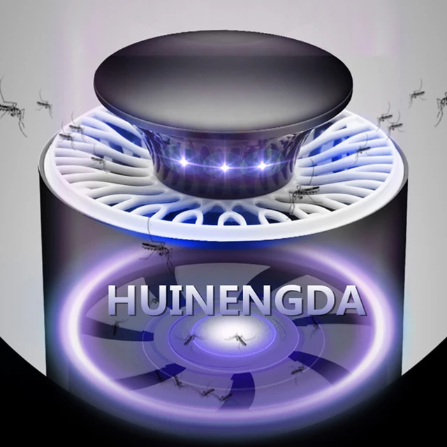 Műanyag Beltéri Szúnyog Gyilkos Rács Tervezés Elektronikus Szúnyoggyilkossági Lámpa Automatikus Kapcsoló Szúnyogok Légy Csapda Otthoni Iroda Számára - Image 5