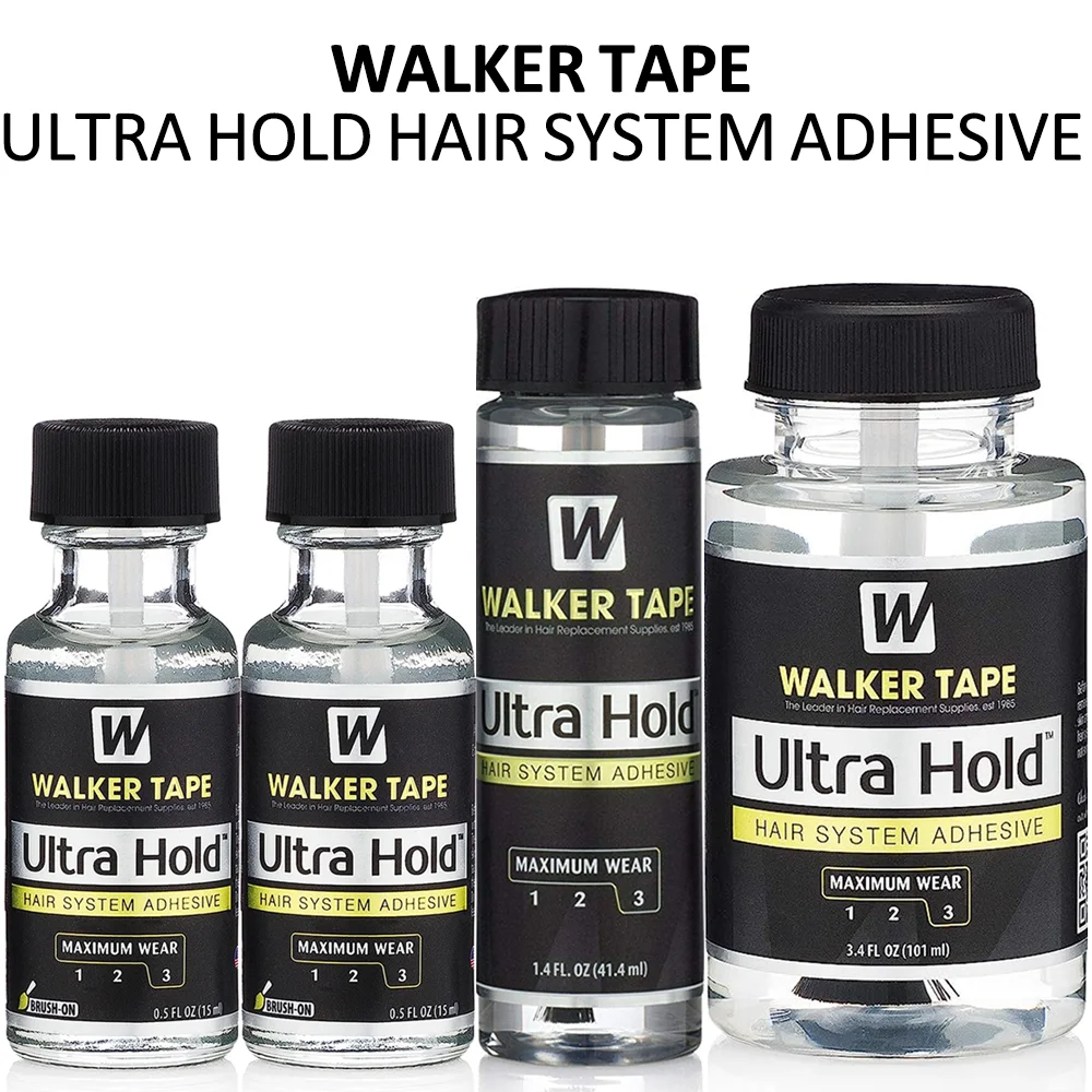 Walker Tape Ultra-Hold Hair System , Brush On Adhesive, 1.4oz bottle - That  Wig Shop