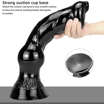 Newest! Super Big Dog Dildo For Female Masturbation Male Prostate Massage Anal Plug Animal Porn Fisting Penis Adult Products 2
