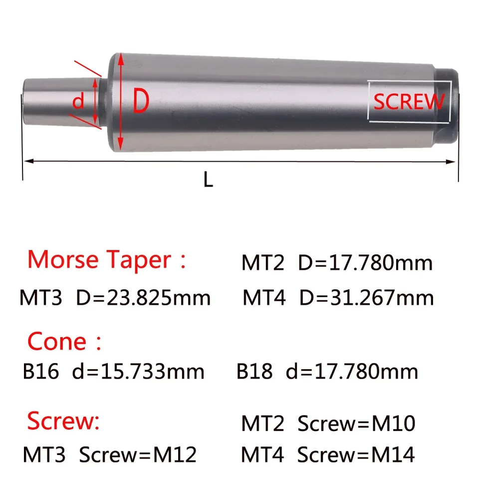 MTB3-B18 Morse Taper Shank Drill Chuck Arbor On