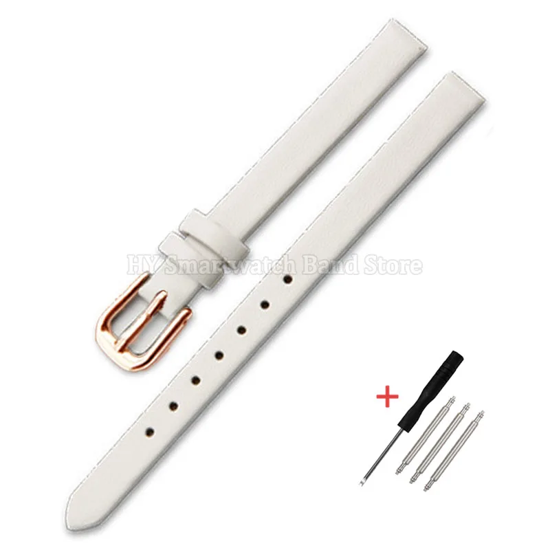 Ultra-Thin Waterproof Leather Sport Watch Strap – Soft Wrist Band
