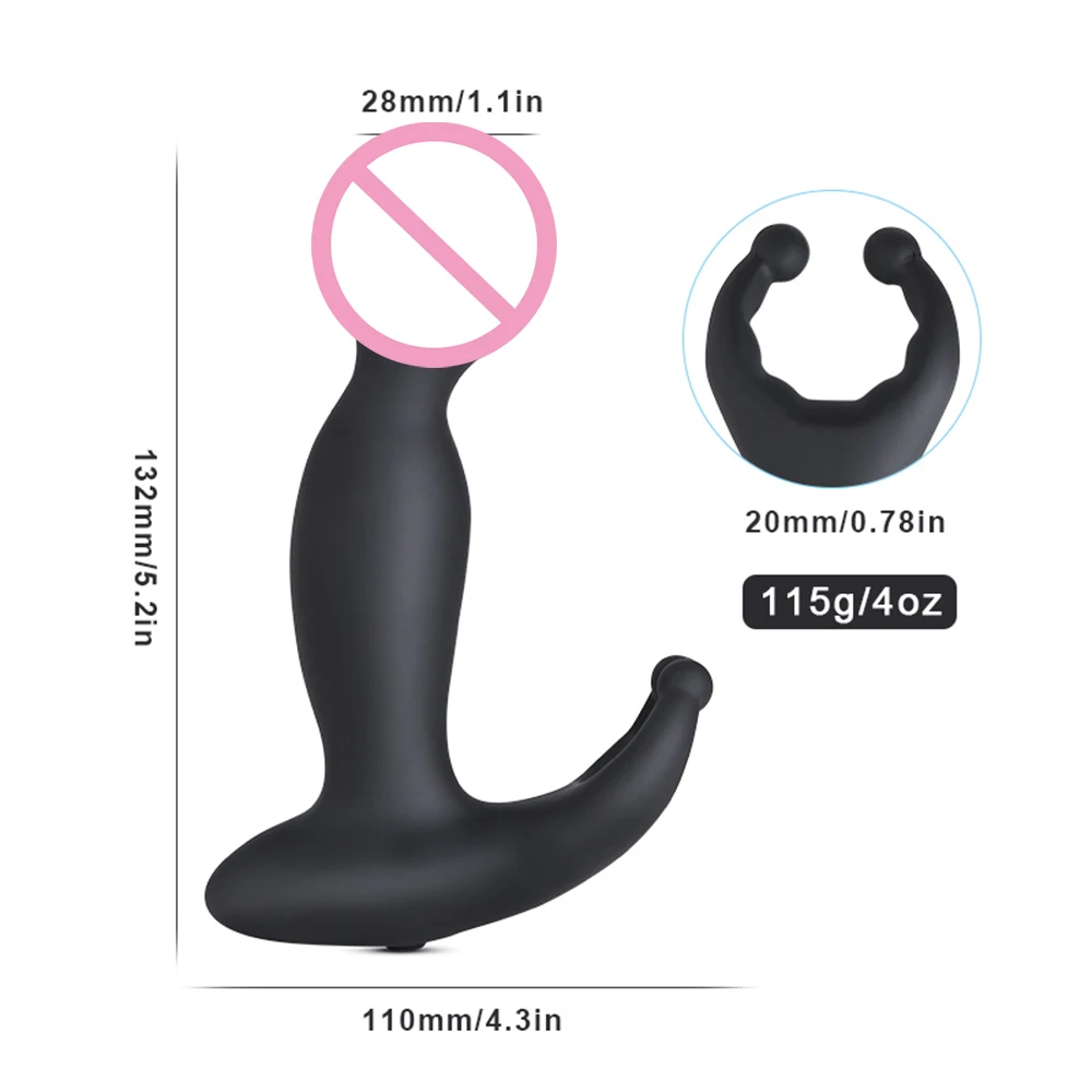 Butt Plug Anal Vibrator And Prostate Massager For Men_voghion.com