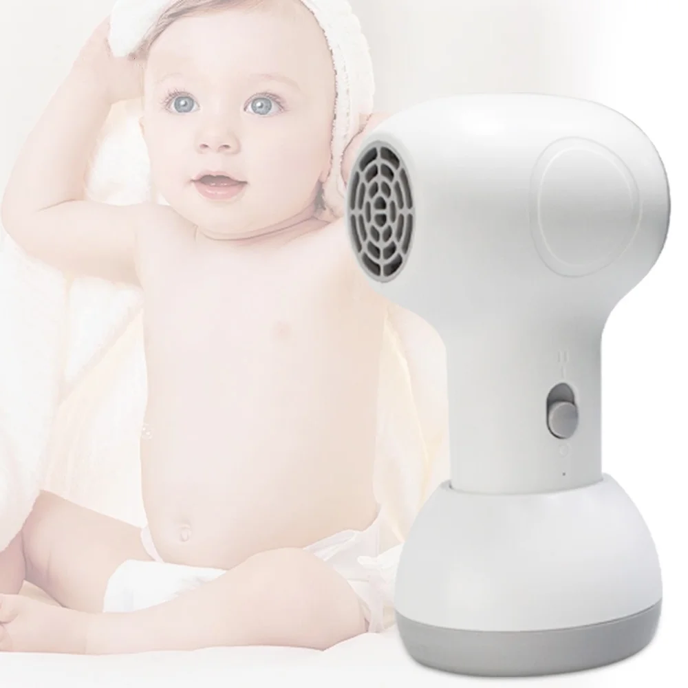60W Wireless Hair Dryer Thermostatic Blowing No Radiation Low Noise For Infants And Children hair styling tool