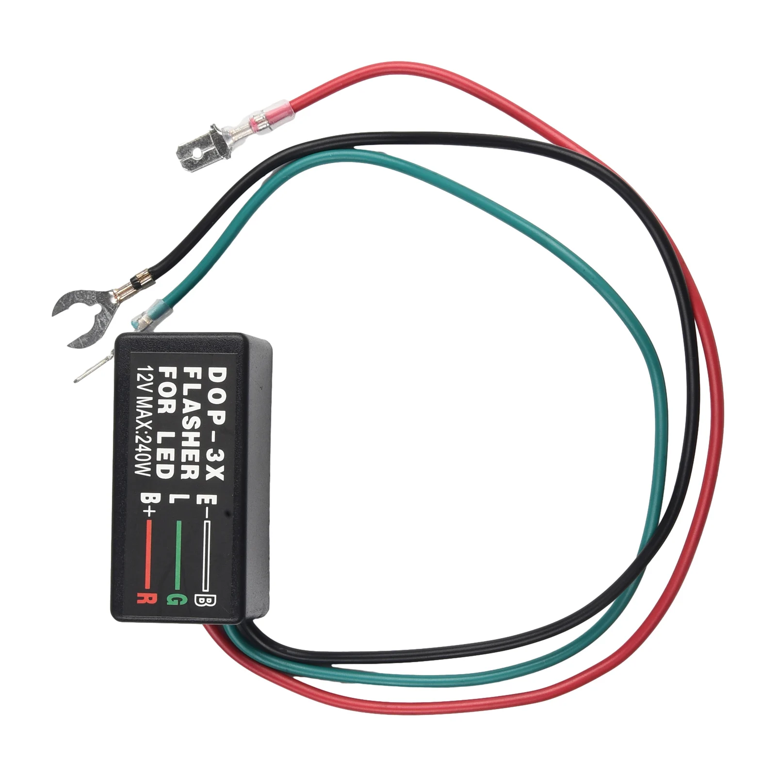 3-Pin 12V LED Flasher Relay – Electronic Blinker For Motorcycle Turn Signals