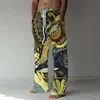 Men's And Women's Pants Summer pants Beach Pants Stretch Waist 3D Printed Color Block Geometric Pattern Graphic print Comfortabl 6