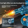 UMP45 Electric Light Water Gun Powerful Toy Machine Gun Automatic Continuous Shooting Gun Summer Beach Battle Toy for Adults Boy 2