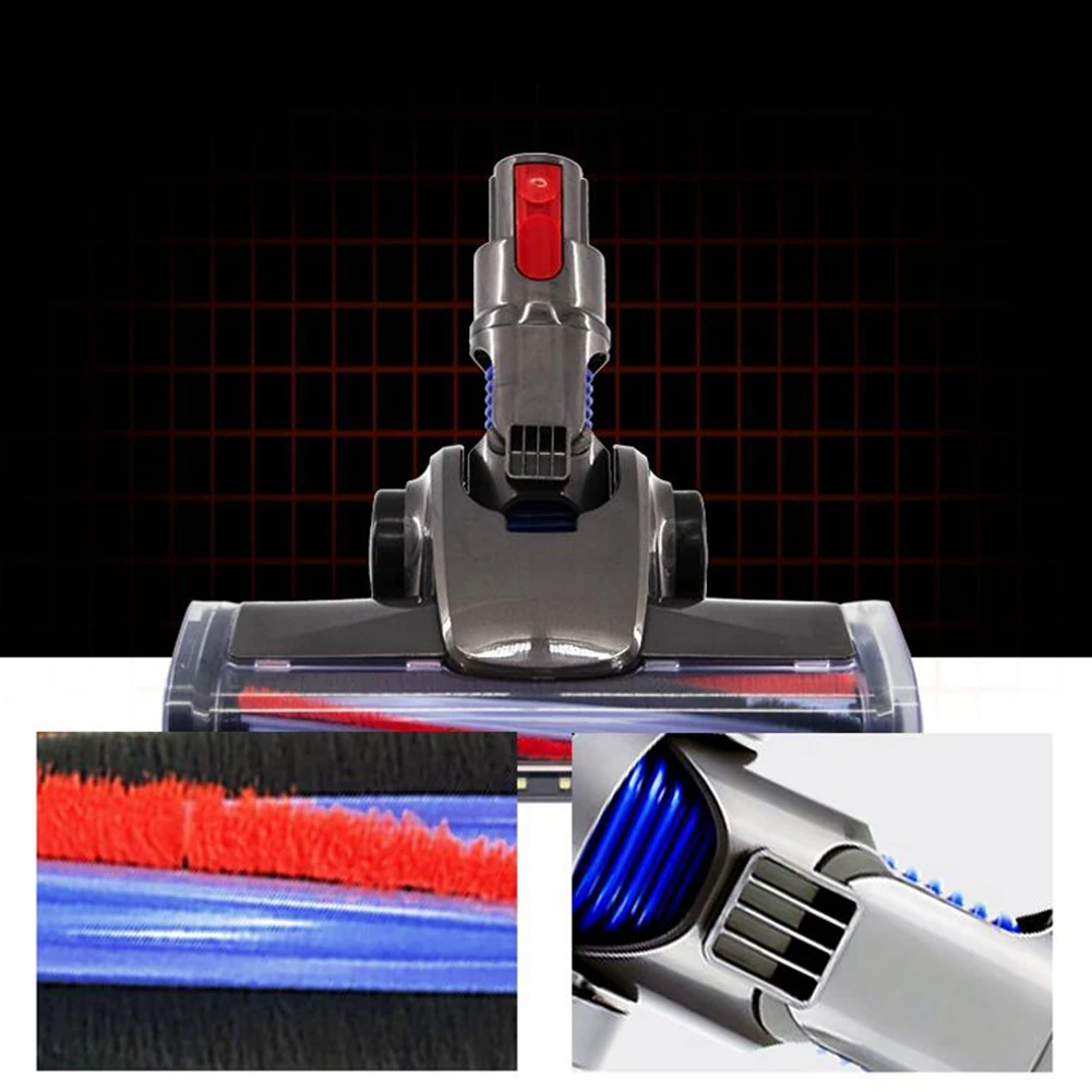 

Floor Head Roller Brush for Dyson V7 V8 V10 V11 Vacuum Cleaners Parts Rotatable Vacuum Attachment