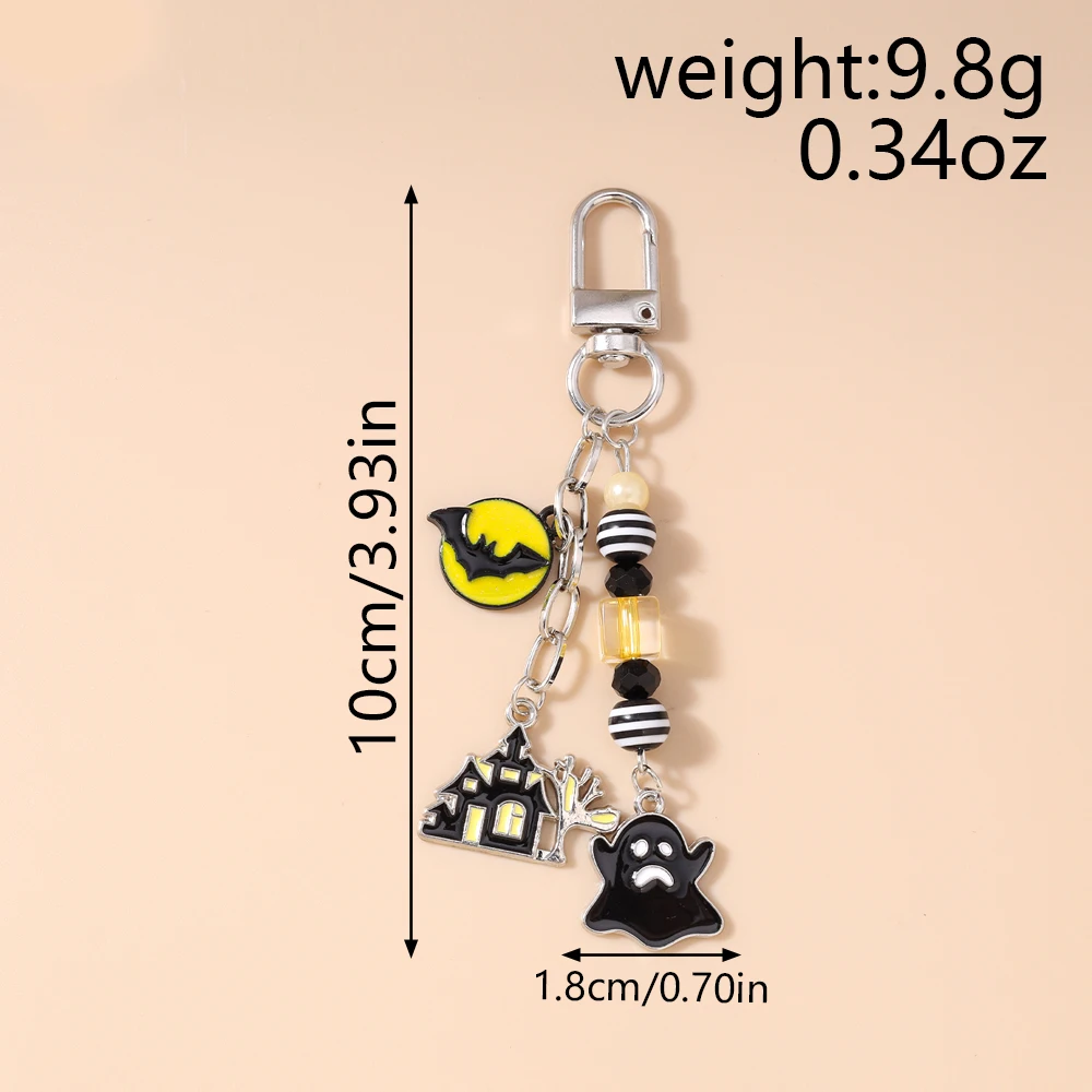 Portachiavi catenella Neo Gothic e Dark in stile Halloween (anno 2026) 19 Portachiavi catenella Neo Gothic e Dark in stile Halloween (anno 2026) - immagine 15