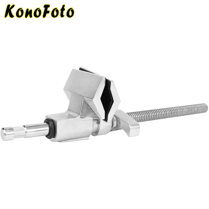 6" 320mm Long Central Jaw Vise Clamp 5/8" Pin With Opening 16-160mm Lighting Grip Clamp
