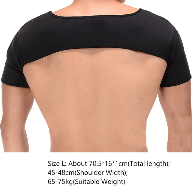 Fitnesz Váll Dupla Alvó Meleg Tartó Sérülés Visszanyerés Támogató Hüvely Stabilitás Burkolás - Image 6