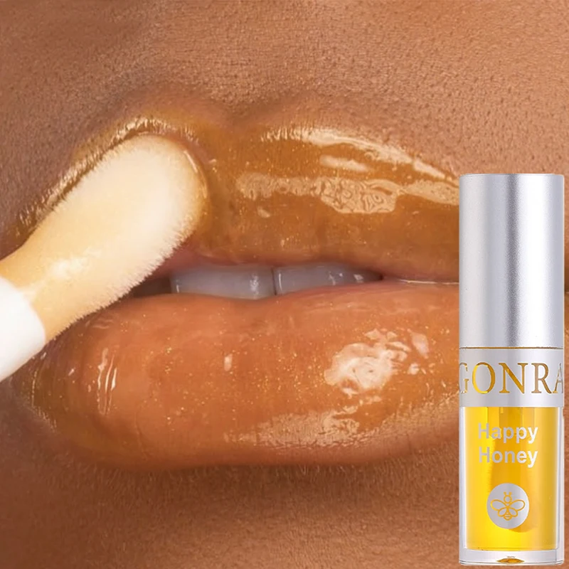 

Moisturizing Crystal Jelly Lip Oil Long Lasting Hydrating Plumping Translucent Large Brush Head Lip Gloss Lips Makeup Cosmetics