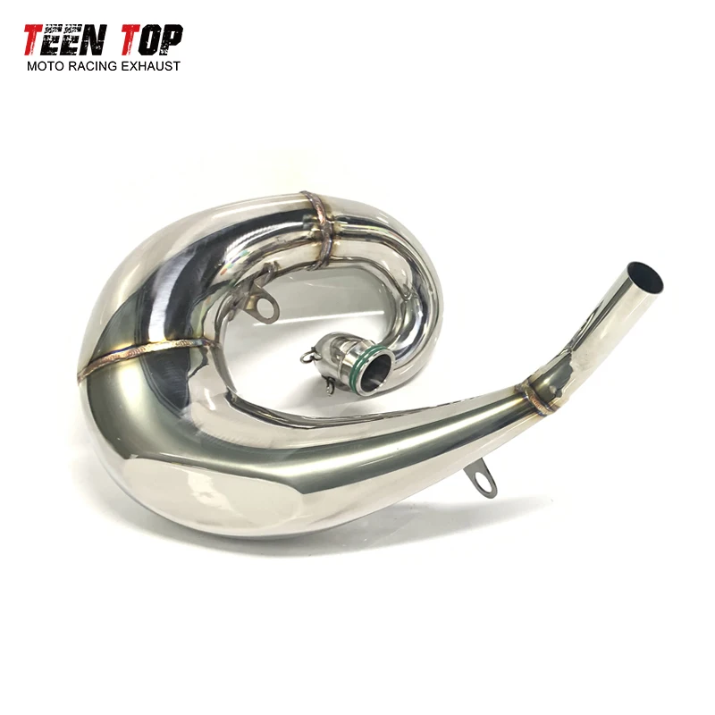 Offroad BiKe Exhaust For GAS GAS EC250/EC300/EX300 21-22 EX250/MC250 22-23 Steel Motorcycle Exhaust Front Pipe Escape Moto Tube - Image 2