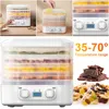 5 Layers Intelligent Fruit Dryer 48 Hours Long Lasting Pet Food Dehydration Smart Thermostatic Fruit Vegetable Meat Dehydrator 3
