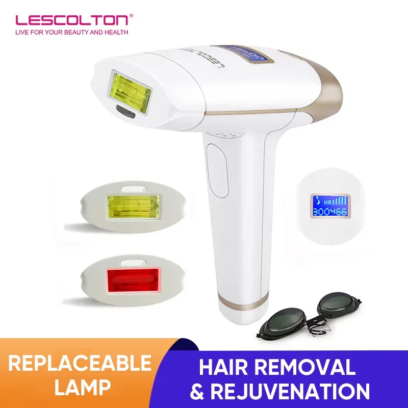 2in1 IPL Epilator Hair Removal LCD Display Machine T009i Laser Permanent Bikini Trimmer Electric Epilator Electric Hair Remover Hair Removal Epilator Laser Hair Removal Laser Epilator