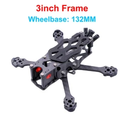 Advanced 2 - Inch FPV Racing Drone Frame Kit with Brushless Motor Support (3inch)