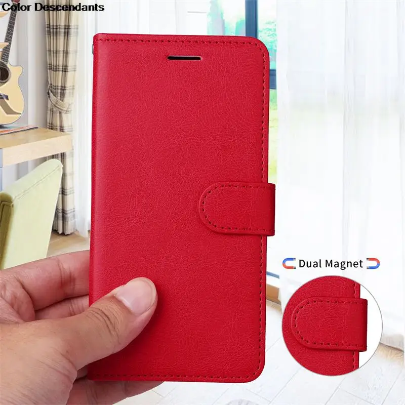 Sleek Magnetic Wallet Phone Case with Stand and Card Holder
