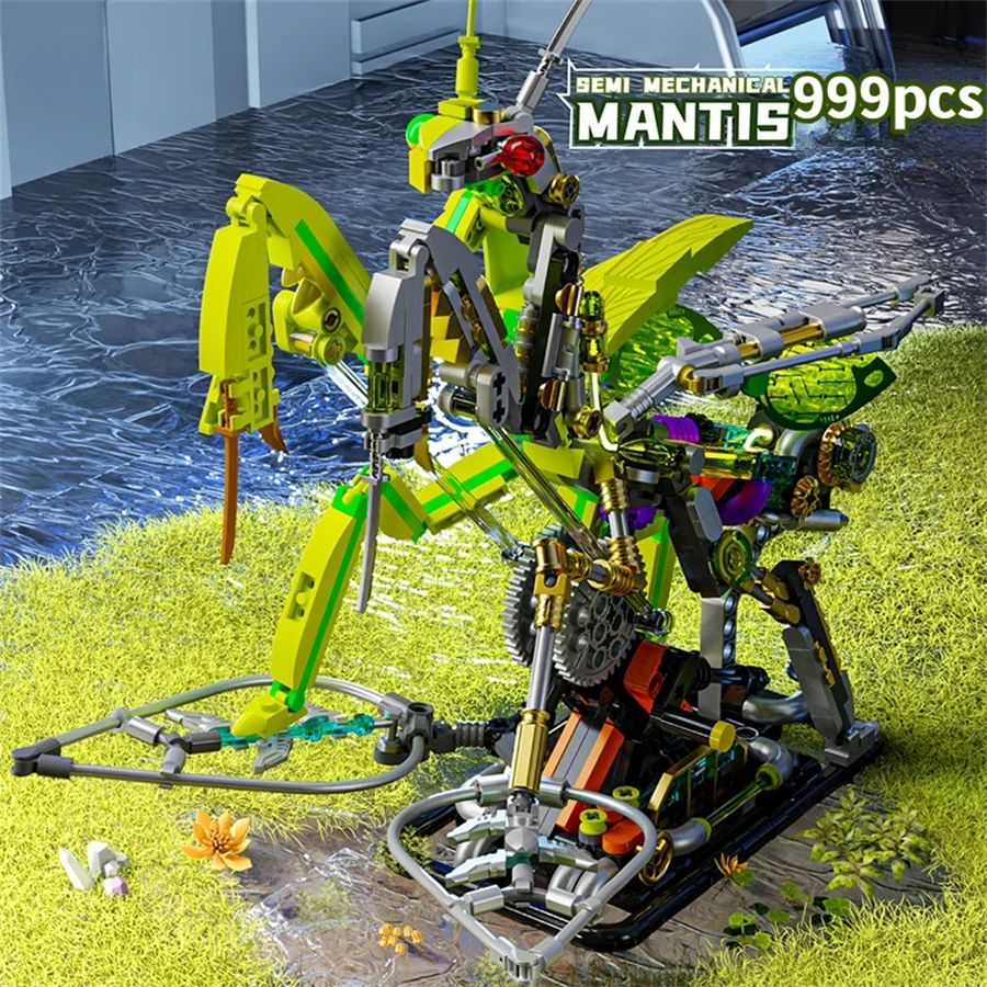 Mechanical Shark & Sea Life Building Set 5