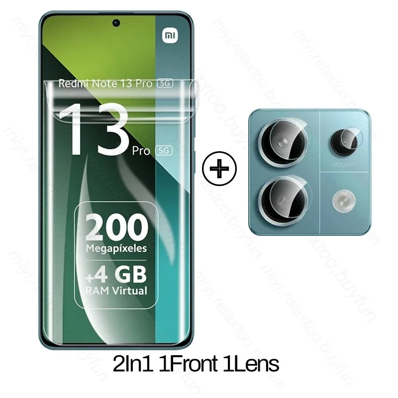 4-in-1 Hydrogel Film Screen Protector and Case