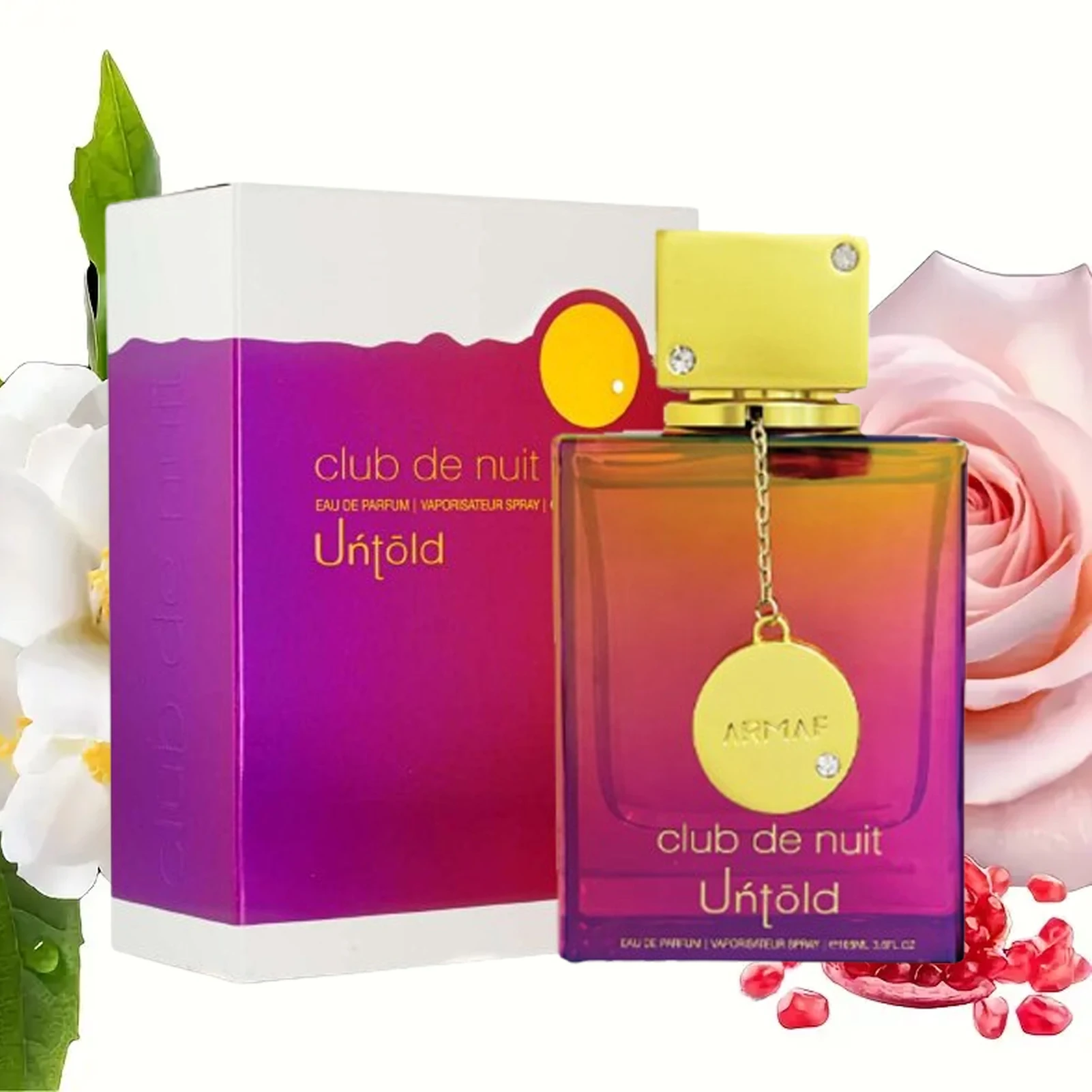 Armaf Club De Nuit Untold Eau De Parfum Spray (Unisex) 3.6 oz for Women 1