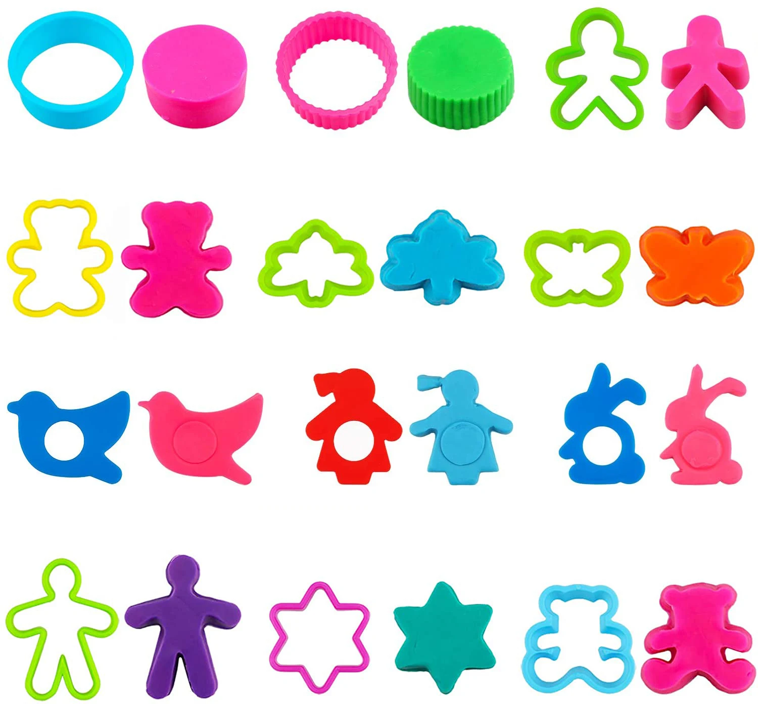 DIY Play Dough Model Tool Creative 3D Plasticine Tool Set Educational Toys for Kids Learning Educational Toys 3