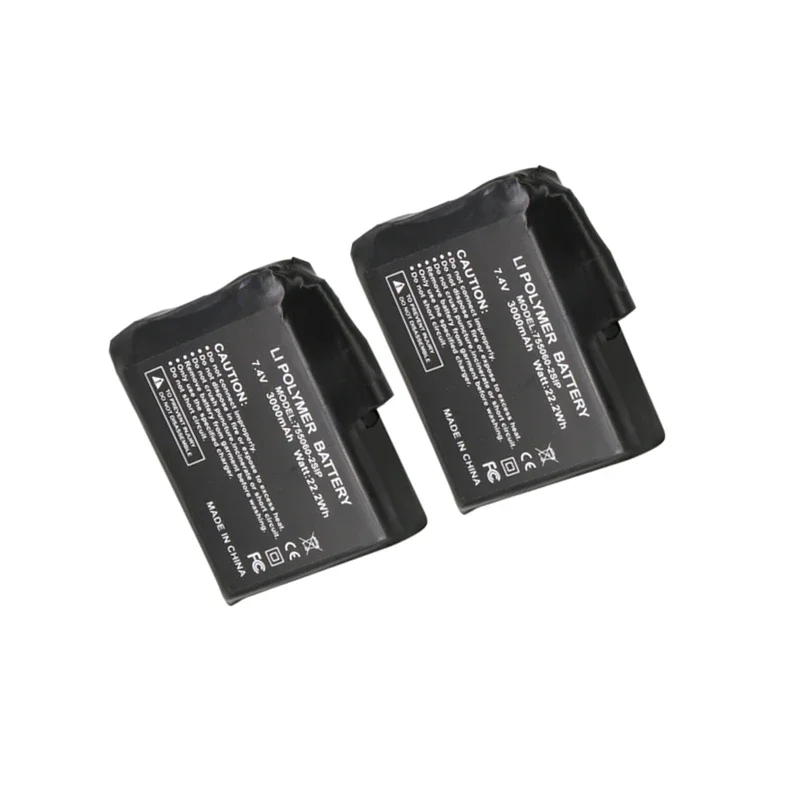 Battery Charger 755060-2S 7.4V 3000mAh high-power heating glove battery heating insole gloves scarf socks