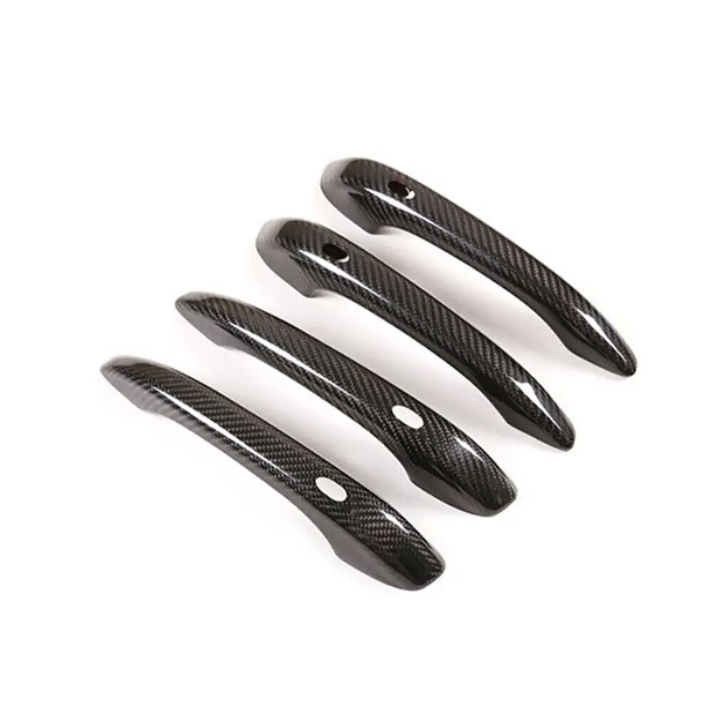 

Carbon Fiber Car Side Door Handle Cover Trims For Porsche Macan 2014-2022