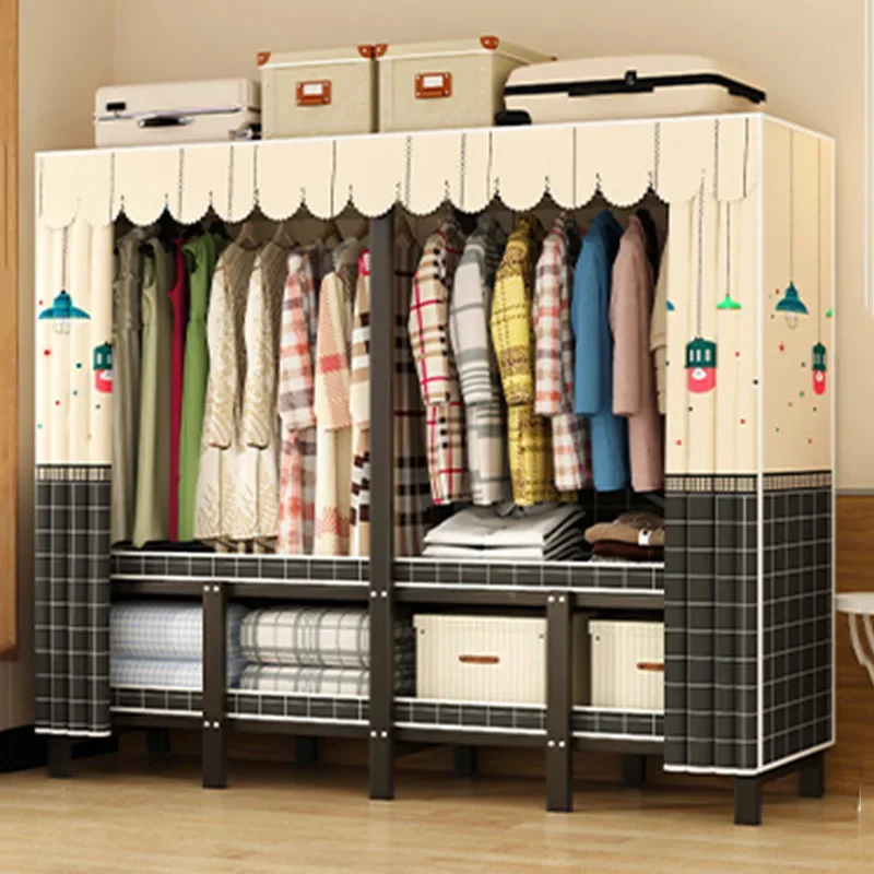 

Foldable Closet Wardrobe Display Armable Cupboard Filing Storage Cabinet Closet Organizer Bedroom Chest Ropero Home Furniture