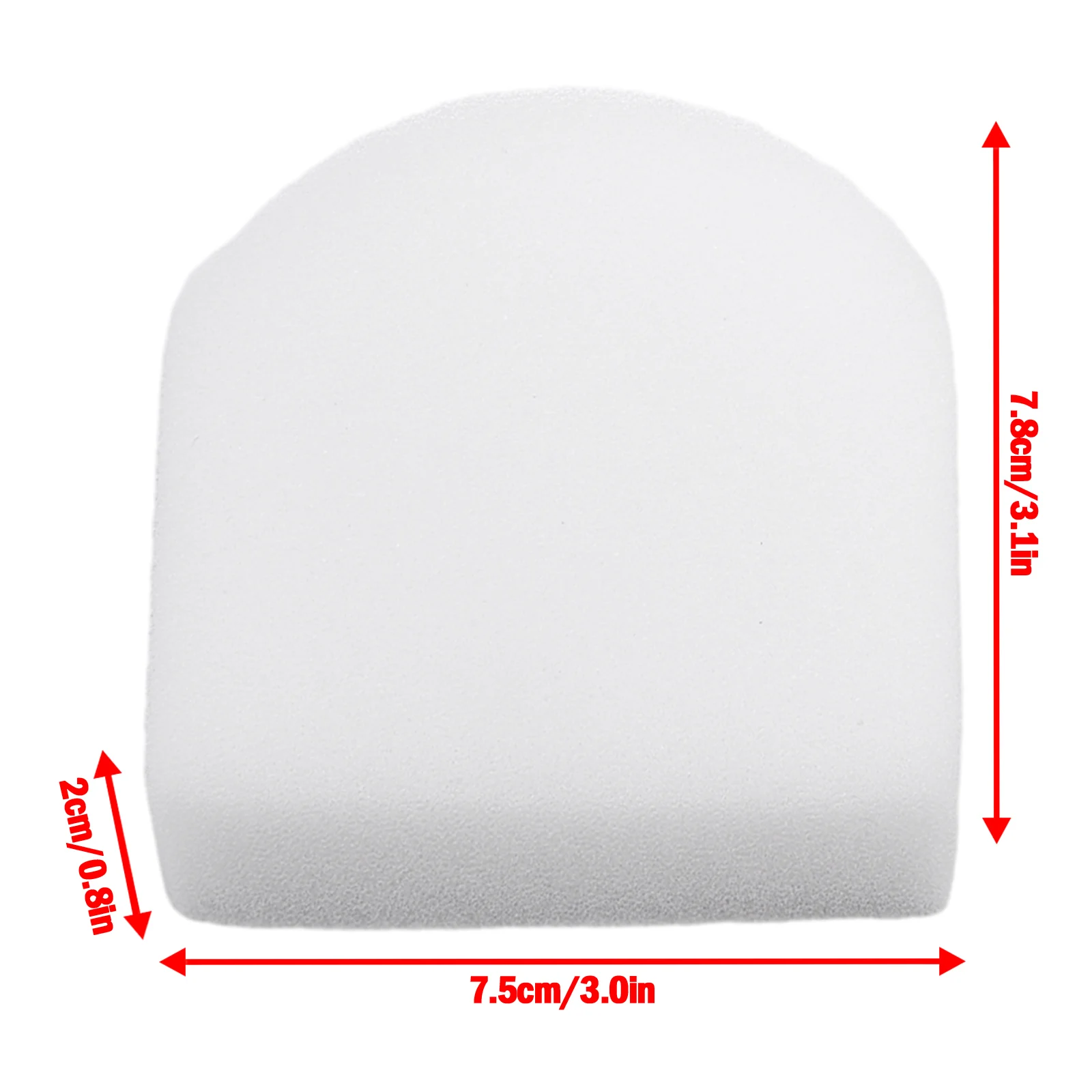 4/10pcs Washable Foam Filters For WD100 WD101 WD200 WD200C WD201C Washable Foam Filters Home Appliance Vacuum Cleaner Parts images - 6