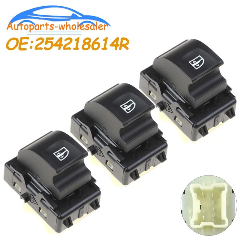 Car Power Window Control Switch Regulator Button 254218614R 254217475R For