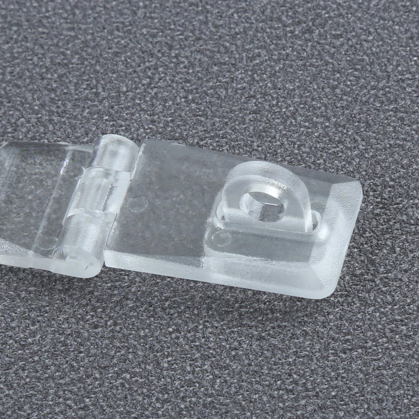 4 Sets Mini Hasp Latches Box Locks Jewelry Hinge Acrylic Buckle Clear Transparent Plastic Mini Cabinet Padlock Buckles 41*16mm furniture hardware toggle latches jewelry box hasps decorative latches buckle clamp