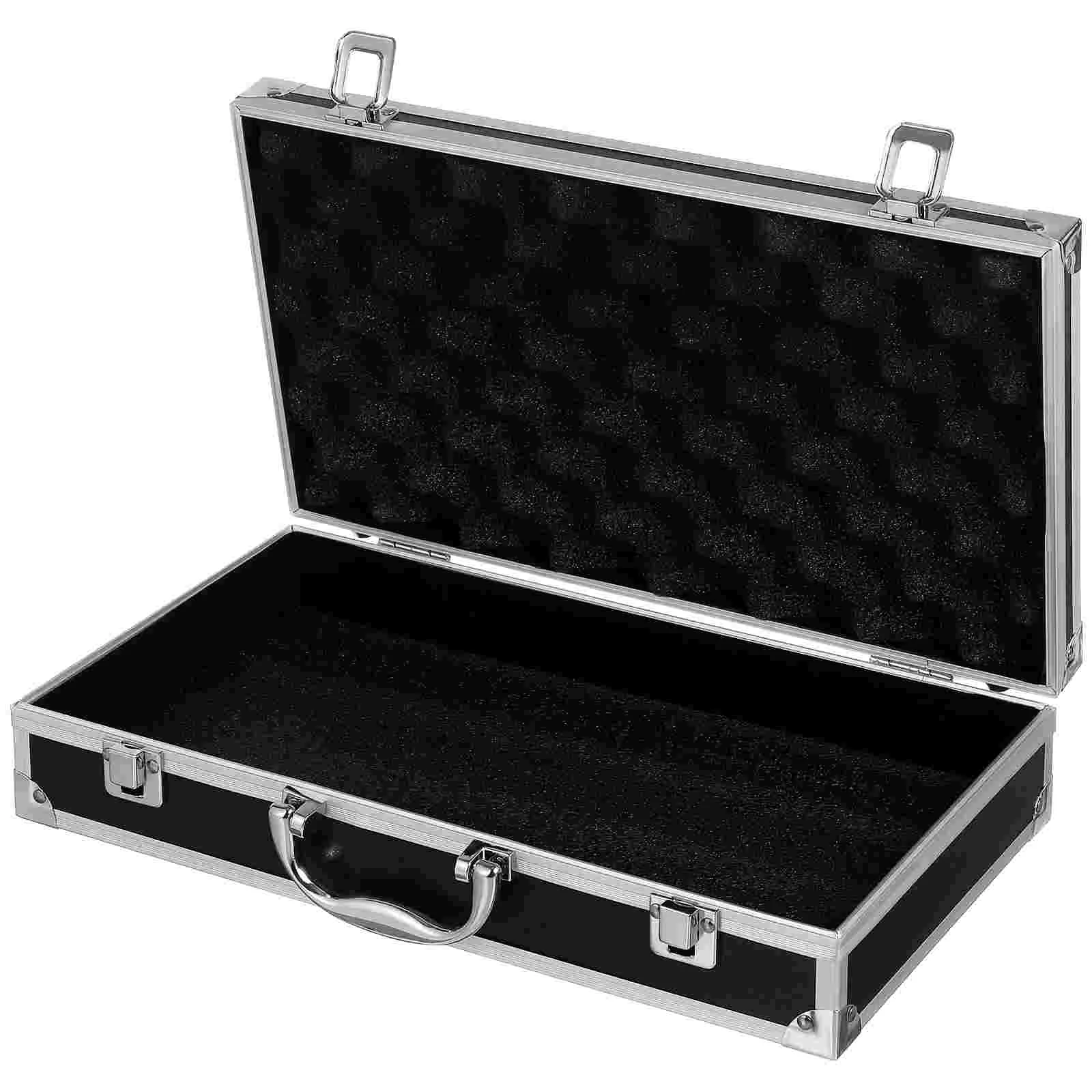 Password Tool Box Aluminum Alloy Toolbox Medicine Box Cryptographic Instrument Storage Box Travel Luggage Organizer Suitcase
