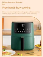 Intelligent air fryer 7L 8L9L automatic large capacity oil-free household multi360°  baking LED touch screen fryeroven 2