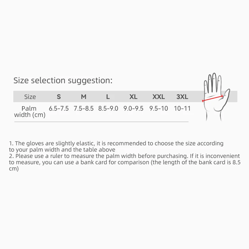 ROCKBROS Bicycle Gloves Full Fingers Shock-absorption Touch Screen Men MTB Bike Cycling Motorcycle Sportswear Spring Autumn